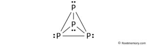 Lewis Structure of P4 - Root Memory