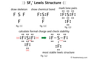 SF3+ Lewis structure - Root Memory