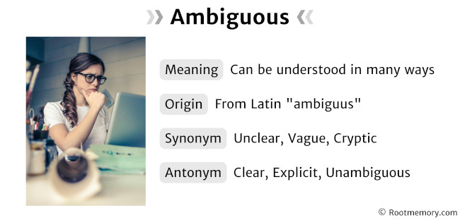 Ambiguous