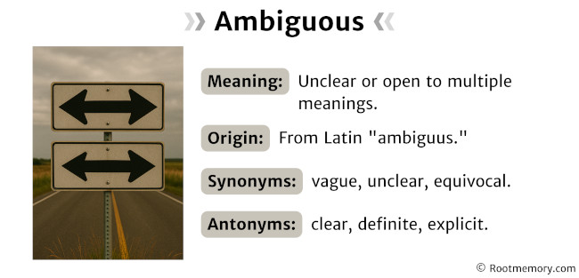 Ambiguous