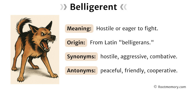 Belligerent
