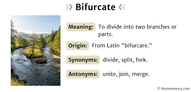 Bifurcate