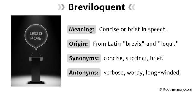 Breviloquent